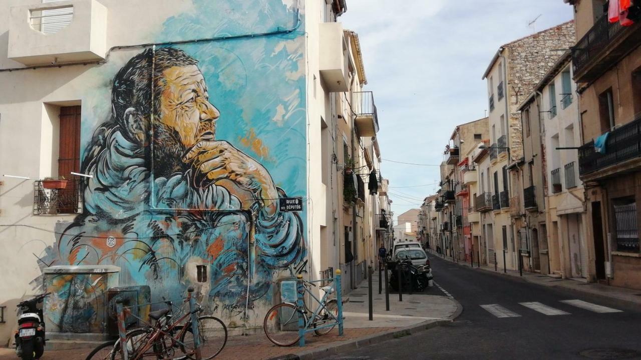 Le Pouffre, Maison De Pecheur Au Quartier Des Artistes, Clim, Wifi Sete Bagian luar foto